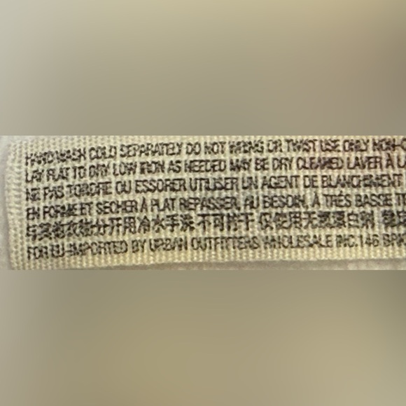 Intimately Free People Bodysuit Women’s Sz M Dainty Blue Floral Blouse Boho Lace - Picture 16 of 16